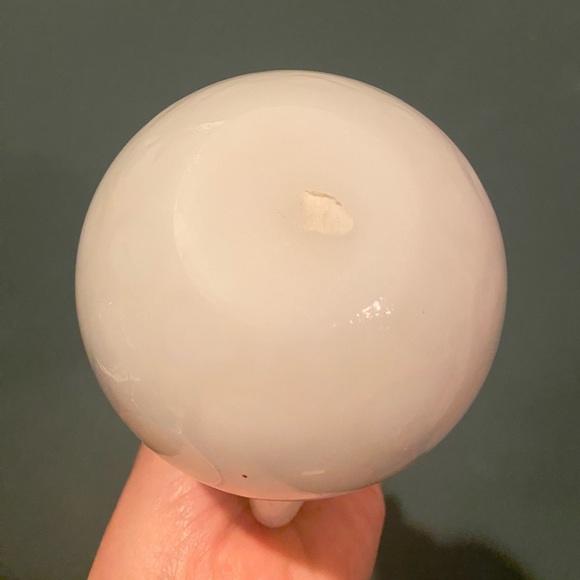 FENTON FRENCH OPALESCENT COIN DOT CRUET, C. 1940'S OR 1950'S - Picture 5 of 8